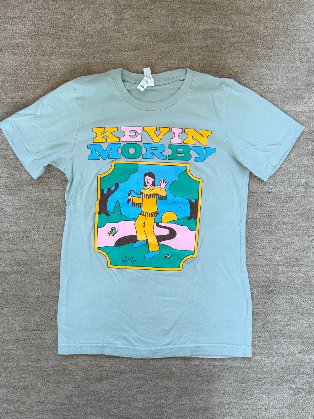 Kevin Morby nunchuck concert t shirt - Picture 2 of 3